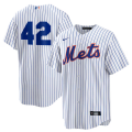 Men's New York Mets Nike White Home 2025 Jackie Robinson Day Replica Jersey