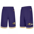 Men's Baltimore Ravens 2019 Purple Knit Performance Shorts