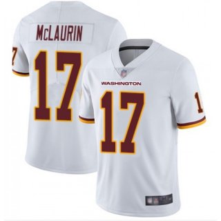 Men's Washington Football Team #17 Terry McLaurin White Vapor Untouchable Limited Stitched Jersey