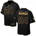 Nike Redskins #24 Josh Norman Black Men's Stitched NFL Elite Pro Line Gold Collection Jersey