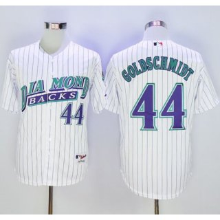Diamondbacks #44 Paul Goldschmidt White 1999 Turn Back The Clock Stitched MLB Jersey