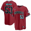 Men's Arizona Diamondbacks #53 Christian Walker 2023/24 Red Cool Base Stitched Baseball Jersey