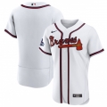 Men's Atlanta Braves Blank 2021 White World Series Champions Stitched Baseball Jersey