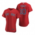 Men's Boston Red Sox #10 Trevor Story Red Flex Base Stitched Baseball Jersey