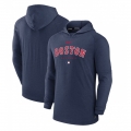 Men's Boston Red Sox Navy Dri-FiT Early Work Pullover Hoodie