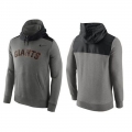 Men's San Francisco Giants Nike Gray Cooperstown Collection Hybrid Pullover Hoodie