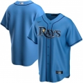 Men's Tampa Bay Rays Blank Blue Cool Base Stitched Jersey